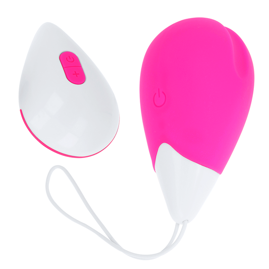 OHMAMA - OU VIBRADOR 10 MODES ROSA I BLANC
