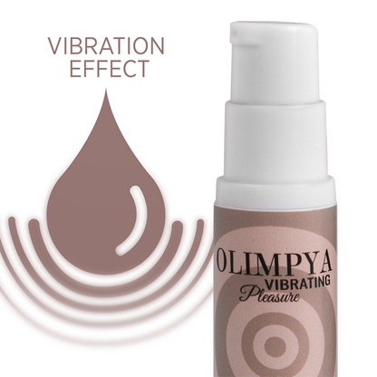 Estimulante vibrador Olimpyá Vibrating Pleasure Potente Goddess de color rosa con control de velocidad.