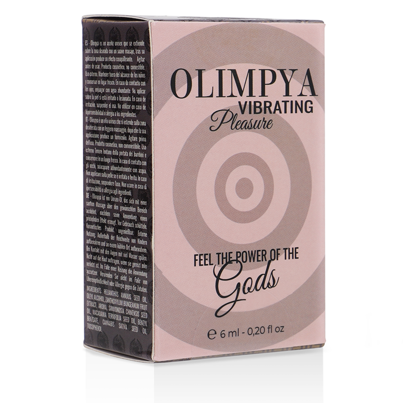 Vibrador estimulante vibrante OLIMPYA VIBRATING PLEASURE POTENTE para placer intenso, con diseño ergonómico y funciones variadas.
