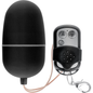 Huevo vibrador negro con control remoto de la marca ONLINE, diseño compacto y discreto para placer personal.