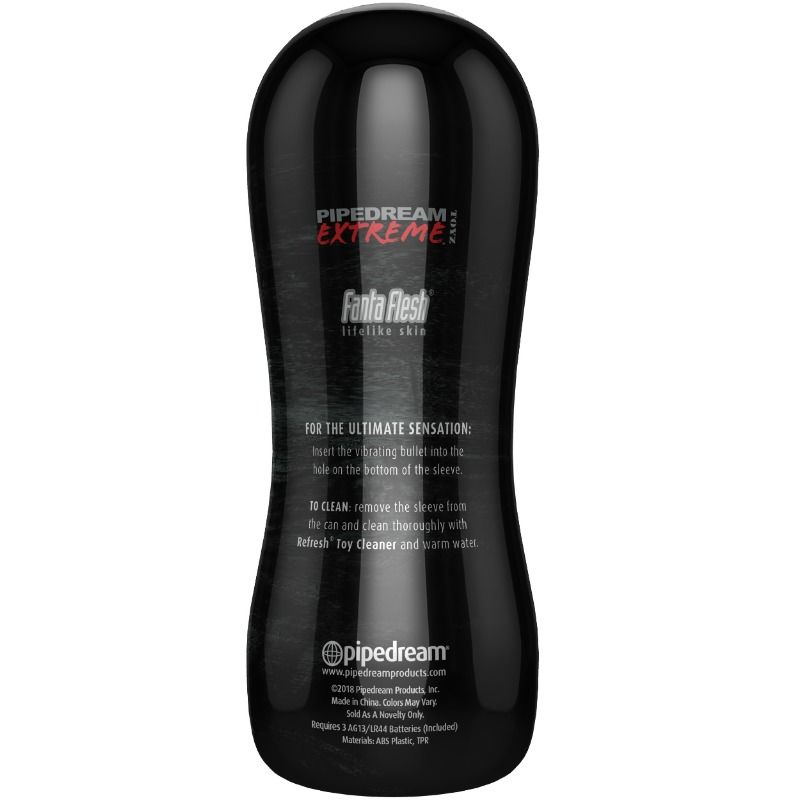 PDX ELITE vibrating mouth masturbator with realistic texture and design for enhanced pleasure.