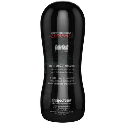 PDX ELITE vibrating vagina masturbator showcasing realistic texture and design for enhanced pleasure.