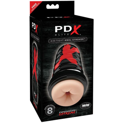 Masturbador masculino PDX ELITE con diseño anillo, hecho de material suave y realista, para uso íntimo.