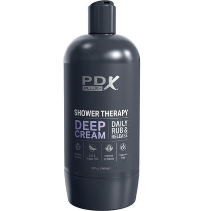 PDX PLUS - MASTURBADOR STROKER DISSENY DISCRET DE POT CHAMPU DEEP CREAM