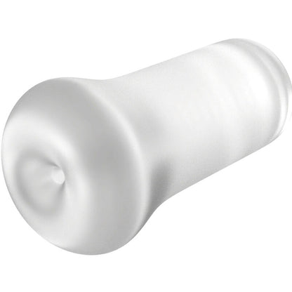 Masturbador masculino de silicona transparente FETISH FANTASY EXTREME de PIPEDREAMS con diseño de slide & glide para mayor placer.