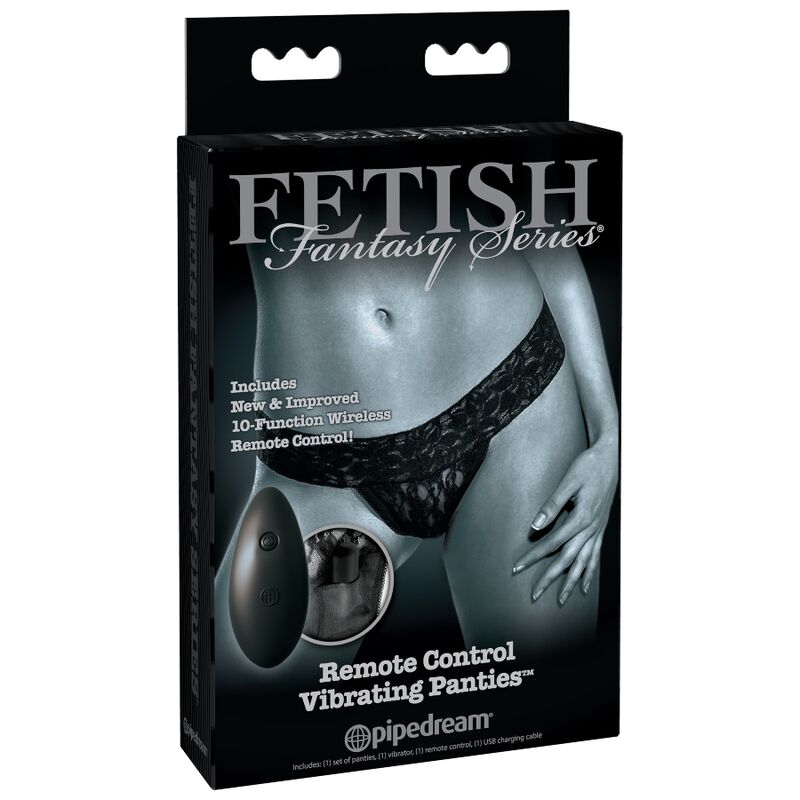 Pipedreams Limited Edition Tanga Vibrador Remoto with sleek design and remote control, highlighting its unique features.