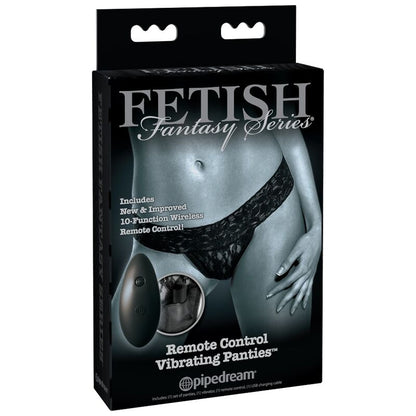 Pipedreams Limited Edition Tanga Vibrador Remoto with sleek design and remote control, highlighting its unique features.