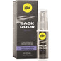Suero protector anal PJUR Back Door en botella de 20 ml, diseño compacto y práctico para cuidado anal.