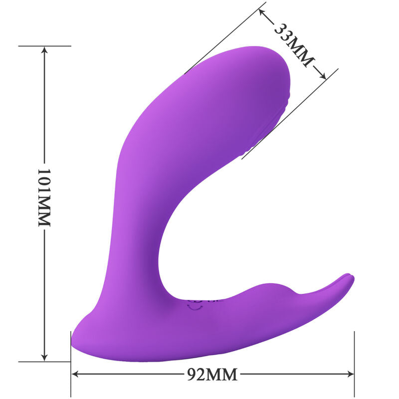 PRETTY LOVE - IDABELLE VIBRATION &amp; PULSATION CONTROL REMOT VIOLETA