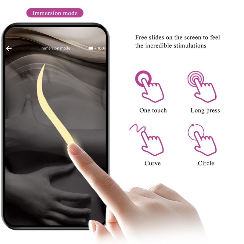 Vibrador doble placer de la marca Pretty Love C-Type con control remoto y app, diseñado para estimulación dual y placer personalizado.