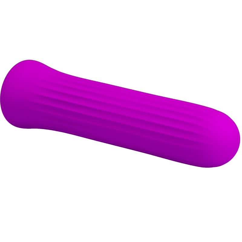 Vibrador estimulador rosa de la marca PRETTY LOVE C-TYPE, diseño elegante y compacto, ideal para placer personal.