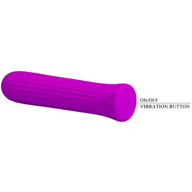 Vibrador estimulador rosa de la marca PRETTY LOVE C-TYPE, diseño elegante y funcional para placer personal.