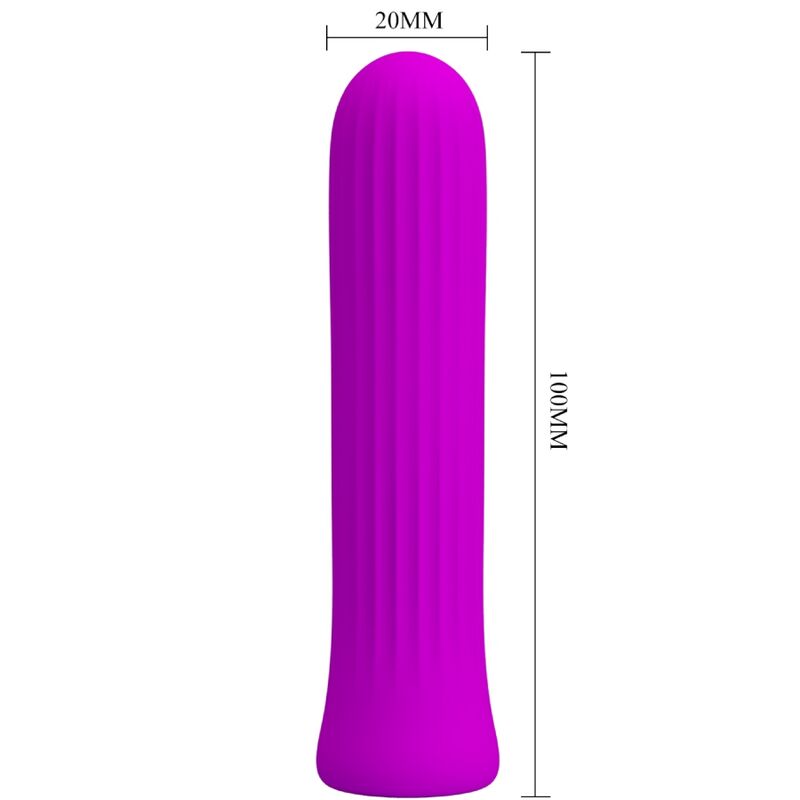 Vibrador estimulador rosa PRETTY LOVE Blanche, de la línea C-Type, con diseño elegante y textura suave.