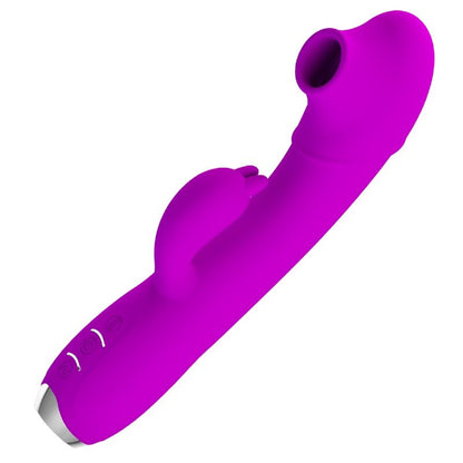 PRETTY LOVE - REGINA VIBRADOR-SUCCIONADOR RECARREGABLE MORAT
