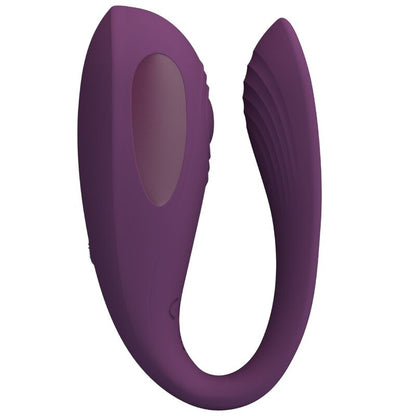 Masajeador de clítoris PRETTY LOVE AARI en color morado con control y aplicación gratuita, diseñado para estimulación placentera.