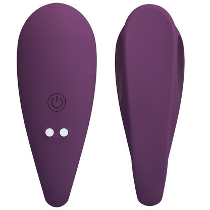 Masajeador de clítoris PRETTY LOVE AARI en color morado con control y aplicación móvil gratuita, diseñado para estimulación íntima.