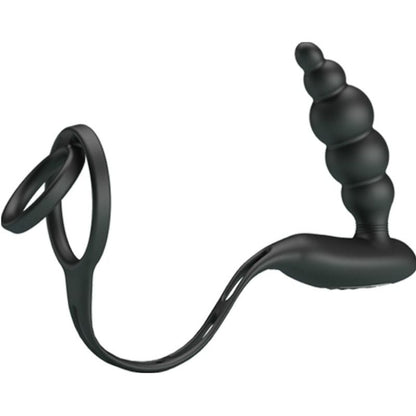 PRETTY LOVE - ANELLS PENIS AMB PLUG VIBRADOR