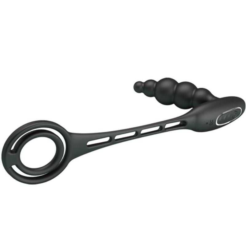 PRETTY LOVE - ANELLS PENIS AMB PLUG VIBRADOR