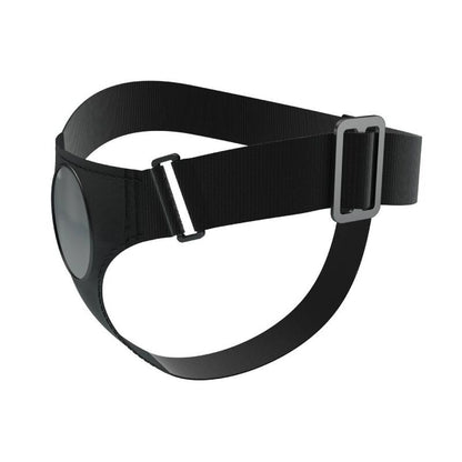 Arnés universal negro de la marca PRETTY LOVE, con correas ajustables y diseño resistente para uso íntimo.