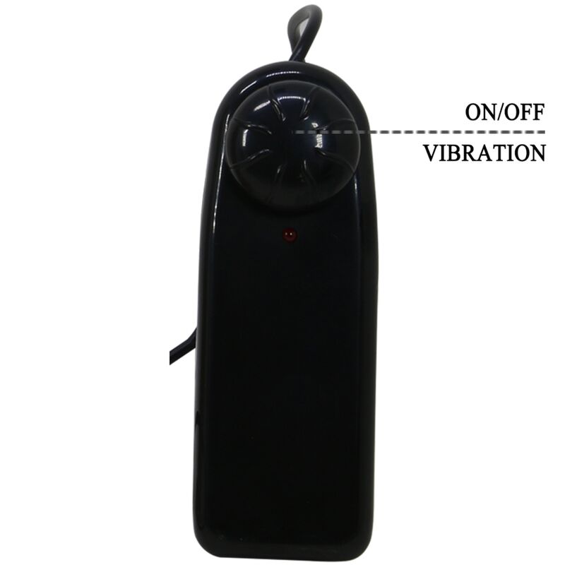 Ropa interior tipo arnés de marca PRETTY LOVE con dildo vibrador de 19 cm en color mulato, diseñado para placer y comodidad.