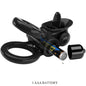 PRETTY LOVE - PASSIONATE RING DOBLE ANELL VIBRADOR + ESTIMULADOR CLÍTORIS NEGRE