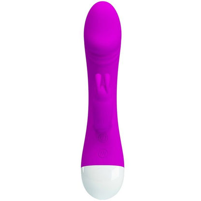 Vibrador Pretty Love Smart Will con 30 modos, diseño elegante y compacto para placer personal, en colores modernos y suaves.