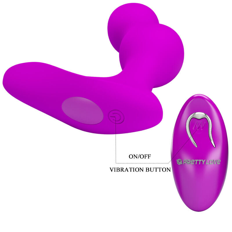 PRETTY LOVE - TERRANCE MASSATGADOR VIBRADOR ANAL AMB CONTROL REMOT