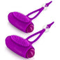 Pretty Love Bancroft nipple stimulator in pink with textured design and adjustable settings for enhanced pleasure.