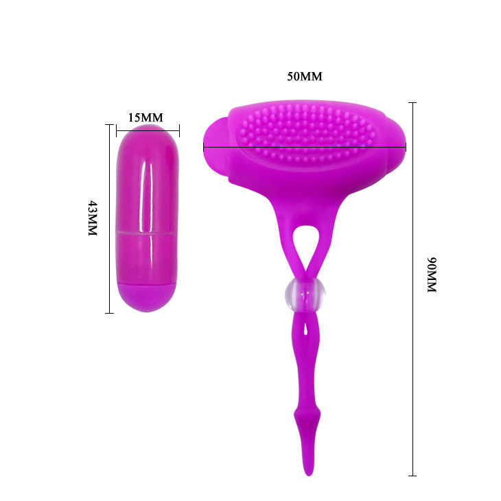 Pretty Love Bancroft nipple stimulator in sleek design, showcasing its soft silicone texture and adjustable settings.