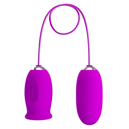 PRETTY LOVE - DAISY OU DUAL VIBRADOR RECARREGABLE MORAT