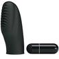 Dedal con vibración Stanford de PRETTY LOVE FLIRTATION en color negro, diseñado para estimulación y placer.