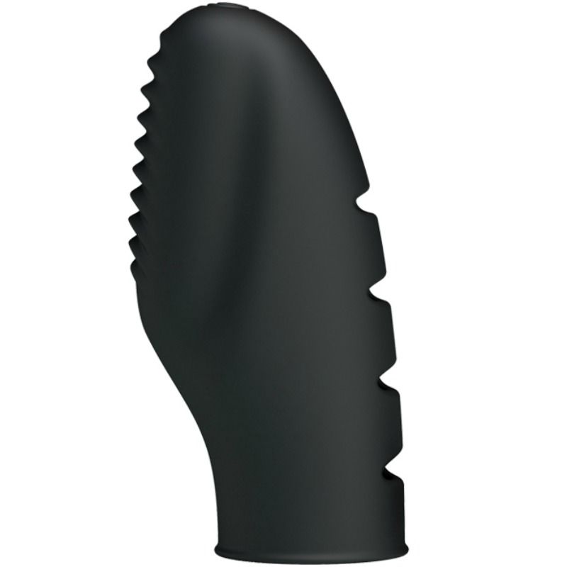 Dedal con vibración Stanford de PRETTY LOVE FLIRTATION en color negro, con diseño ergonómico y control de vibraciones.