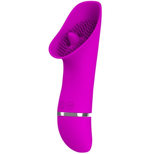Estimulador de clítoris PRETTY LOVE FLIRTATION Rudolf, con diseño compacto y texturizado para placer y sensibilidad.
