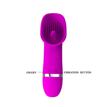 Estimulador de clítoris Pretty Love Flirtation Rudolf, con diseño compacto y suave para placer sensorial.