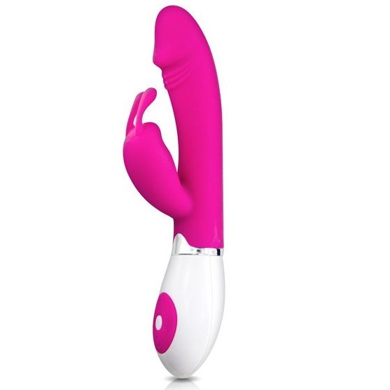 Pretty Love Flirtation voice-activated vibrating toy with sleek design and vibrant color, showcasing its unique features.