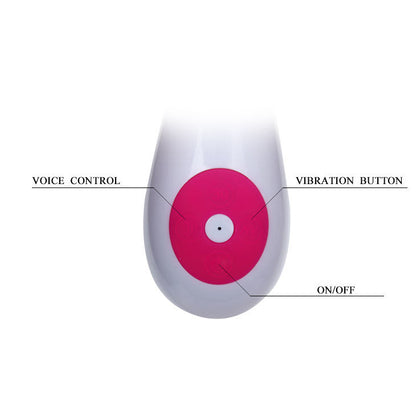 Pretty Love Flirtation Gene voice-controlled vibrator in sleek design with vibrant colors and ergonomic shape.