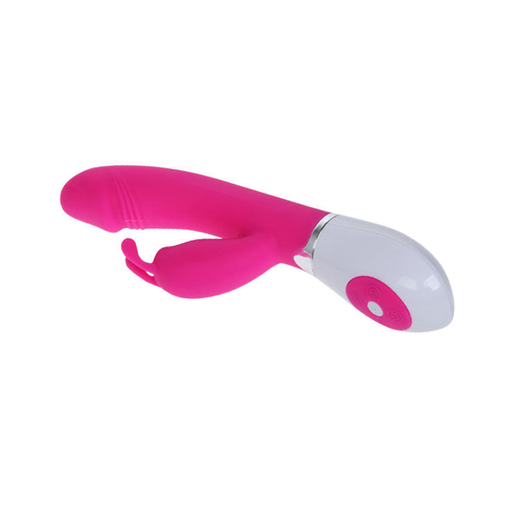 Pretty Love Flirtation Gene vibrator with voice activation, featuring a sleek design and vibrant colors for enhanced pleasure.