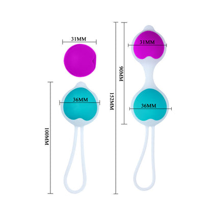 Pretty Love Flirtation Hegel Ball in vibrant color, showcasing its smooth, ergonomic design for enhanced pleasure.