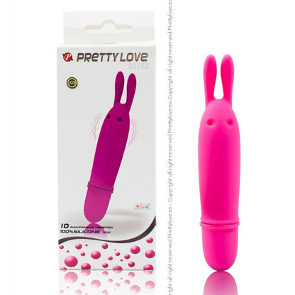 Masajeador estimulador Boyce de PRETTY LOVE FLIRTATION, diseño compacto y ergonómico, con superficie texturizada para placer y relajación.