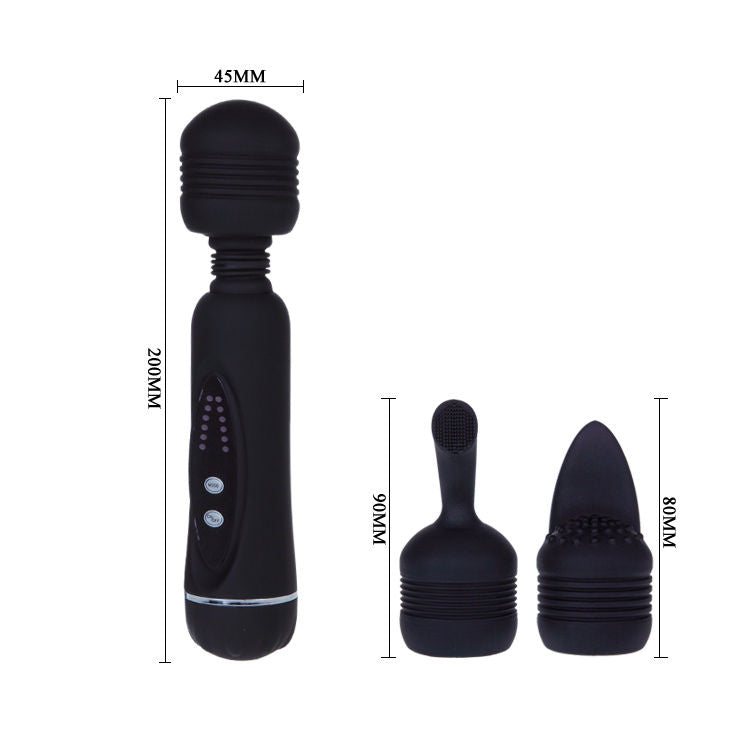 Pretty Love Flirtation Magical Massage Wand with sleek design and soft silicone surface for relaxing massage therapy.