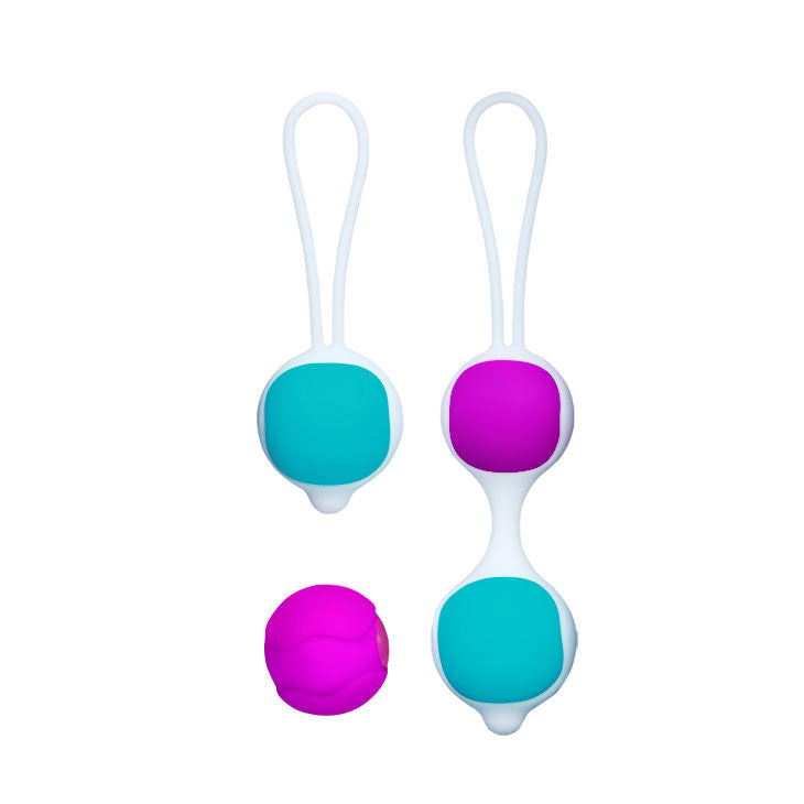 Pretty Love Flirtation Orgasmic Ball Deluxe in sleek design, showcasing vibrant colors and ergonomic shape for pleasure.