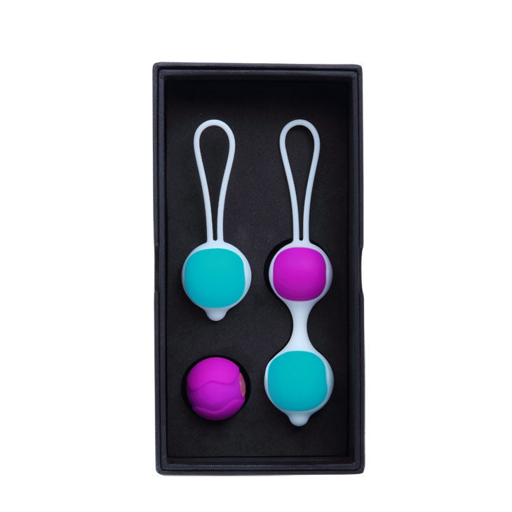 Pretty Love Flirtation Orgasmic Ball Deluxe in sleek design, showcasing its smooth texture and stimulating shape.