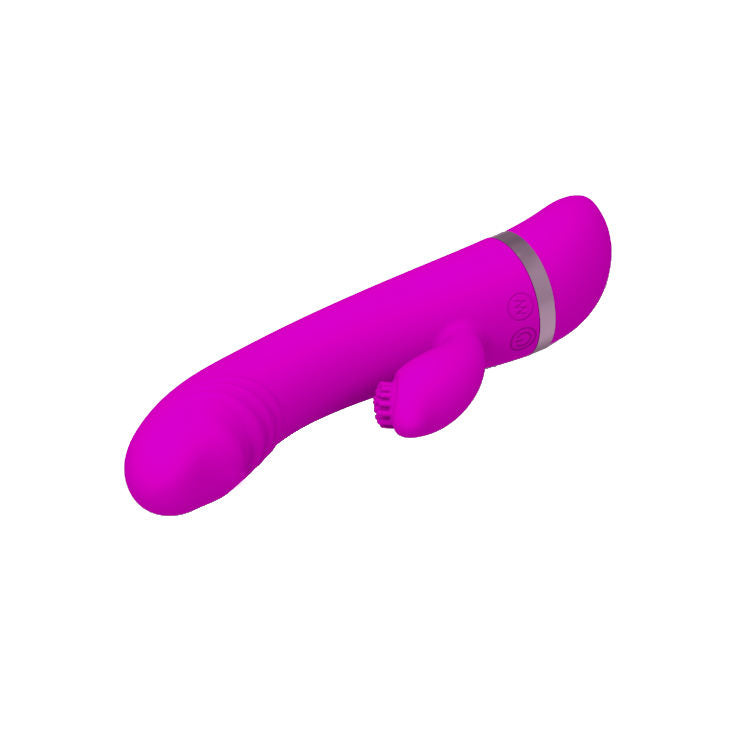 Pretty Love Flirtation rabbit vibrator, featuring a sleek design and dual stimulation features for enhanced pleasure.