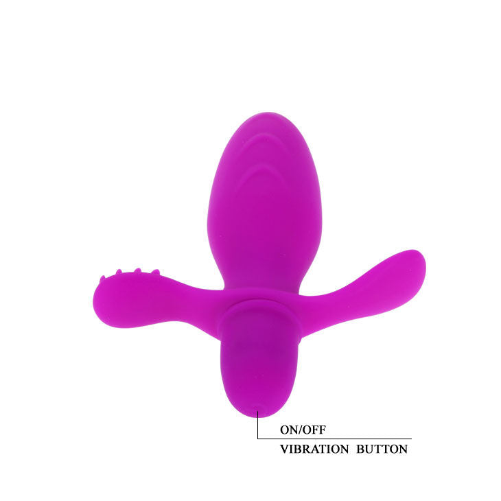Vibrador FITCH de la marca PRETTY LOVE FLIRTATION, diseño compacto y elegante para placer íntimo, en color negro.