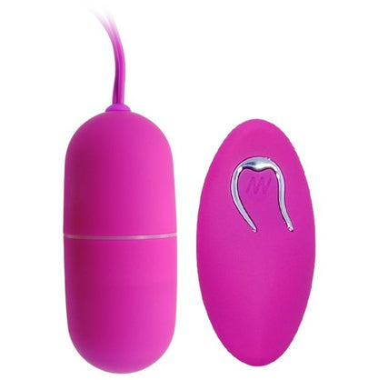Huevo vibrador PRETTY LOVE Arvin con control remoto, diseño discreto y tecnología de 12V para placer íntimo.