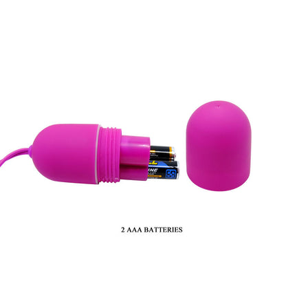 Huevo vibrador PRETTY LOVE Arvin con control remoto y batería de 12V, diseñado para placer y uso discreto.