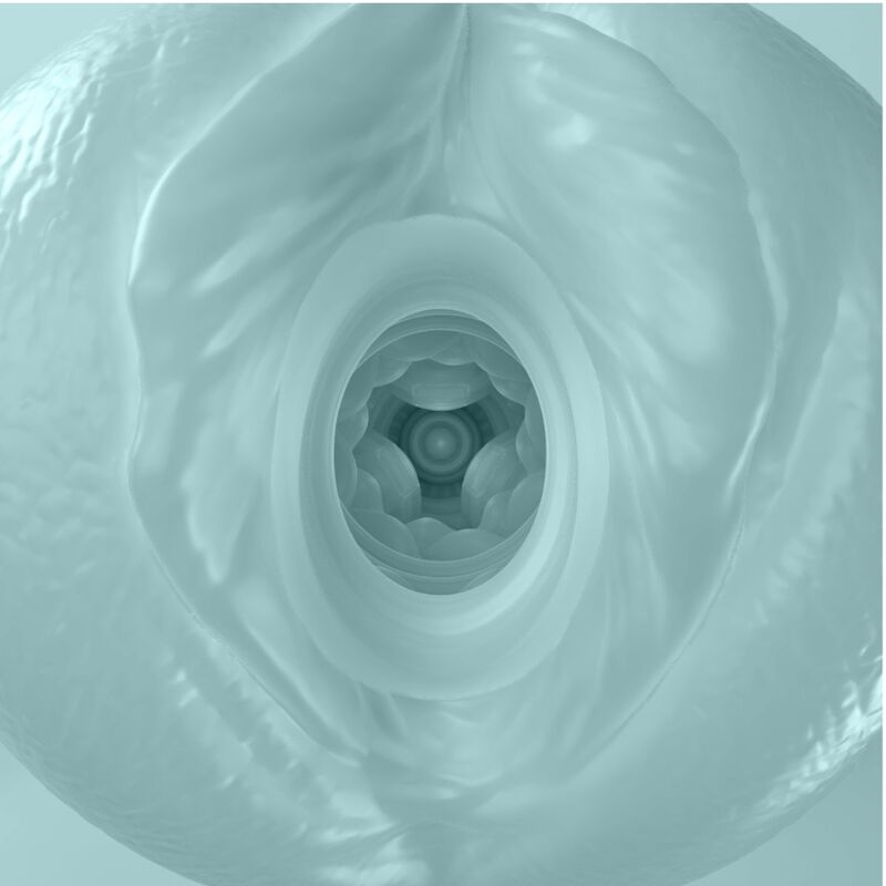 Blue Pretty Love Masha male masturbation toy with textured interior, designed for added pleasure and realistic sensation.