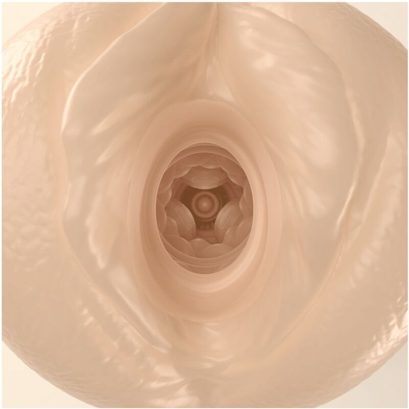 Masturbador masculino natural de la marca PRETTY LOVE FLIRTATION, con textura realista y diseño compacto para uso íntimo.