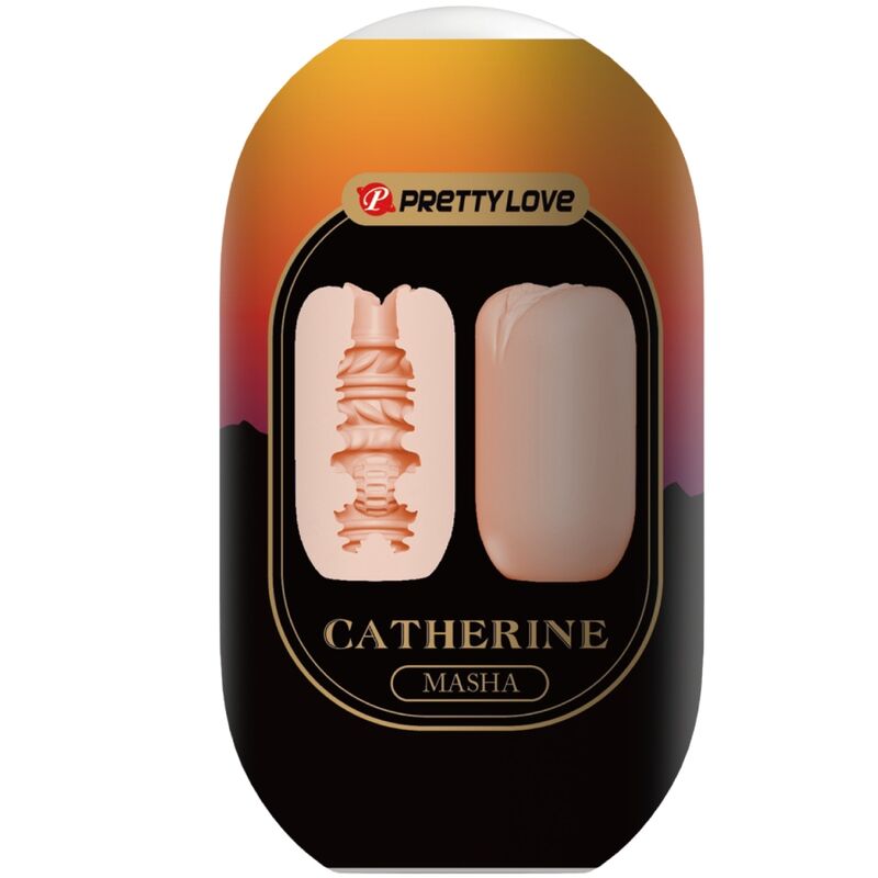 Masturbador masculino natural de la marca PRETTY LOVE FLIRTATION, diseño realista y texturizado para placer masculino.