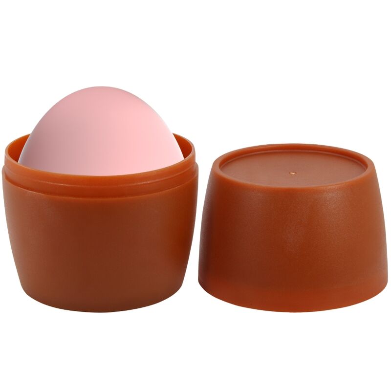 Masturbador masculino Pretty Love Flirtation Huevo Rosa Modelo 2, con detalles texturizados, para placer y estimulación.